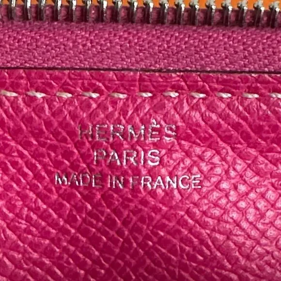💯Authentic Hermes Azap zipped Long Wallet 🍀 - Picture 10 of 16